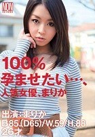 100％孕ませたい…、人気女優、まりか