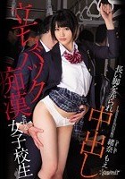 長い脚を弄られ中出し立ちバック痴漢される女子校生 緒奈もえ