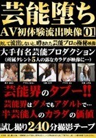 芸能堕ち AV初体験流出映像 01