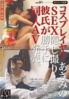 コスプレイヤーあさみのSEX隠し撮り彼氏が勝手に同人AV発売。Vol.01