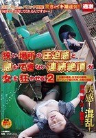 狭い場所の圧迫感と息もできない連続絶頂が女を狂わせる！ 2 ～公園の遊具、住宅街の隙間、ボーリング場の死角、田舎の畑道～