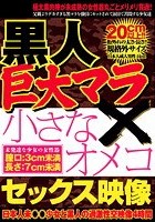 黒人巨大マラ×小さなオメコセックス映像