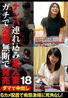 ダマで中出し ナンパ連れ込み素人妻 ガチで盗撮無断で発売 18